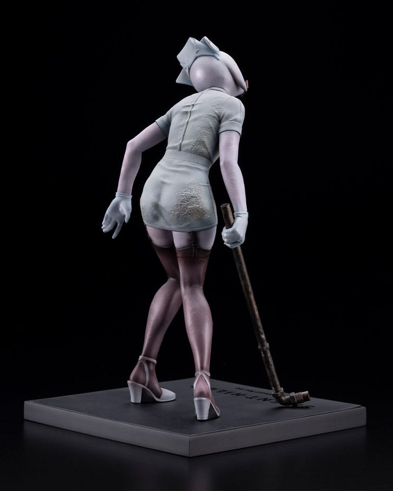 Silent Hill 2 Estatua Oshi Works PVC Bubble Head Nurse 22 cm