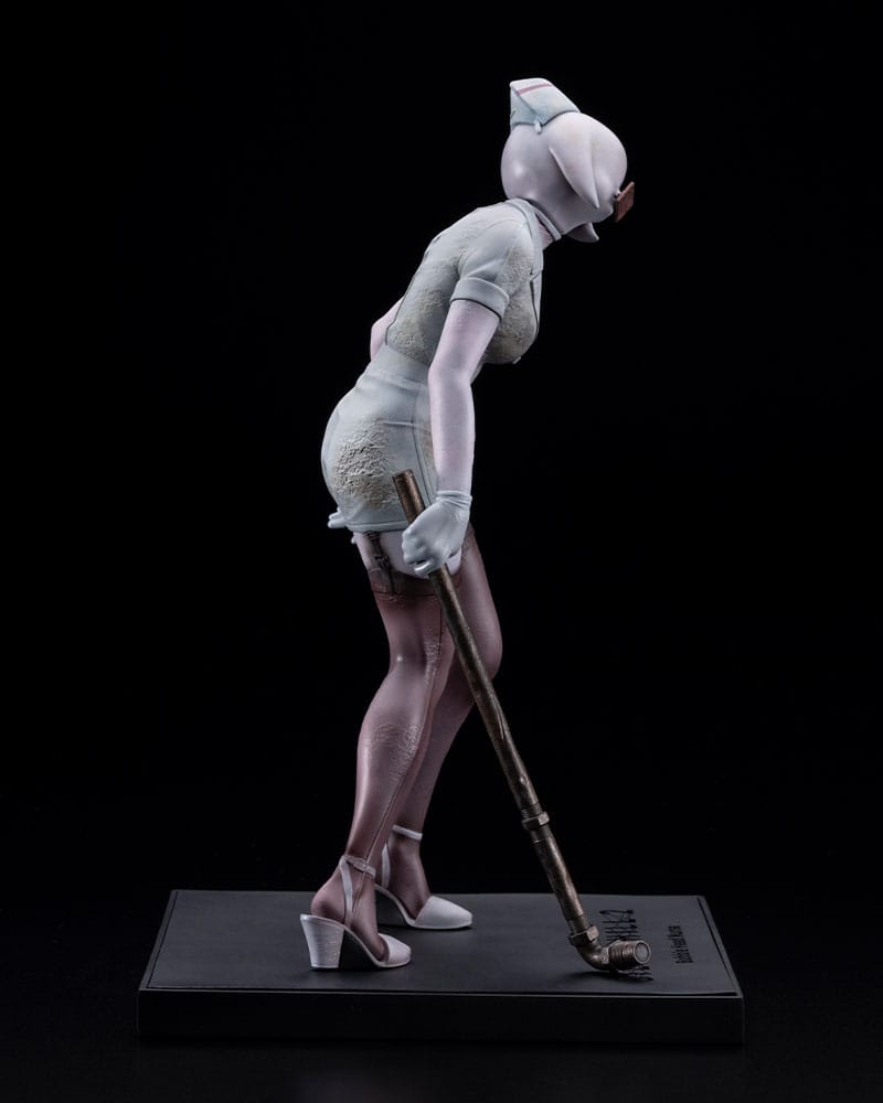 Silent Hill 2 Estatua Oshi Works PVC Bubble Head Nurse 22 cm