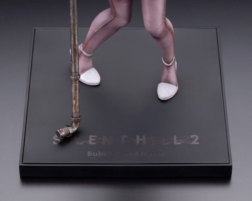 Silent Hill 2 Estatua Oshi Works PVC Bubble Head Nurse 22 cm