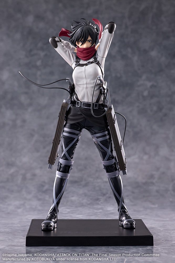 Attack on Titan: The Final Season Figura PVC Oshi Works Mikasa Ackerman The Final Season Ver. 25 cm Frikytopia