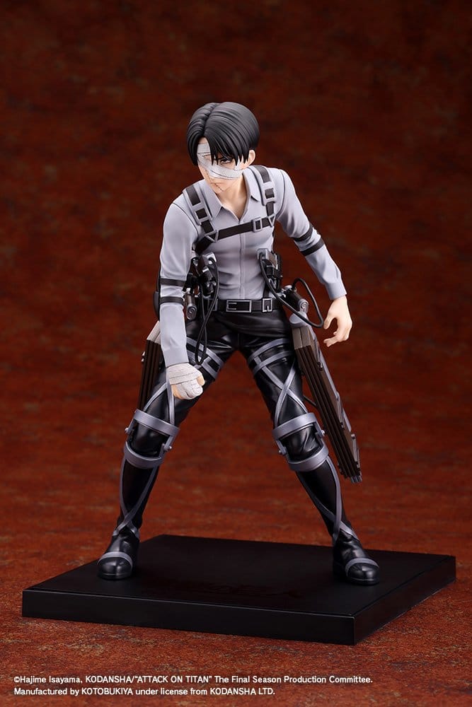 Attack on Titan: The Final Season Figura PVC Oshi Works Levi Ackerman The Final Season Ver. 20 cm