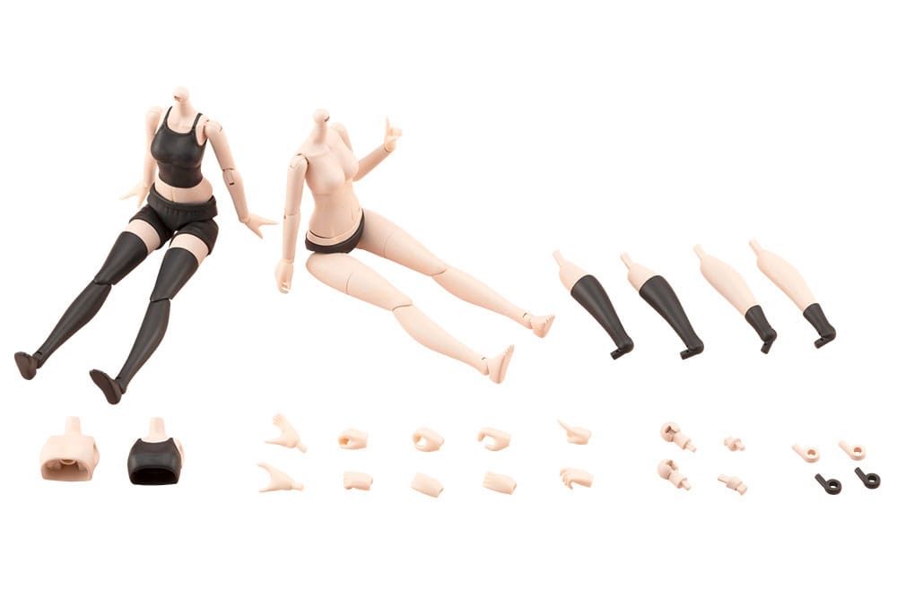 Sousai Shojo Teien Accesorios para las Figuras 1/10 Dress Up Body Body Color C Size S Frikytopia