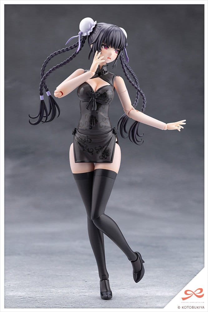 Sousaishojoteien Maqueta Plastic Model Kit 1/10 Kuon Yakushiji Qipao Costume 17 cm