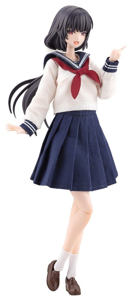 Sousaishojoteien Maqueta Plastic Model Kit 1/10 Kiru Pla Kuon Yakushiji Touou High School Uniform 16 cm Frikytopia
