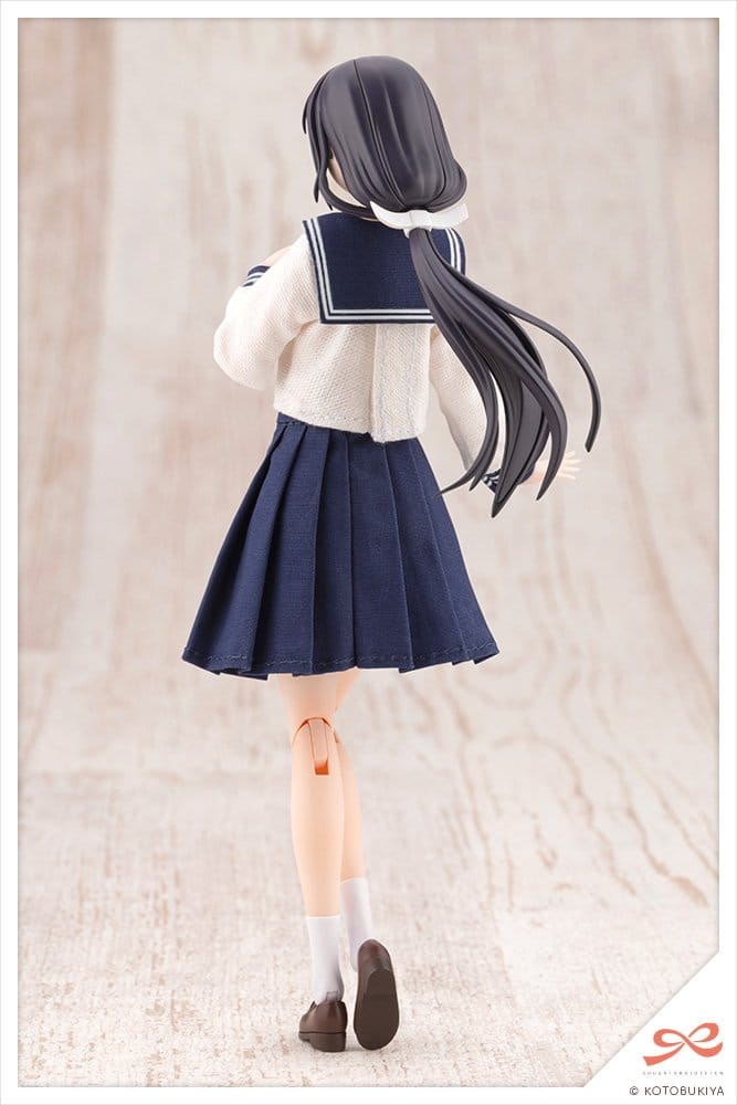 Sousaishojoteien Maqueta Plastic Model Kit 1/10 Kiru Pla Kuon Yakushiji Touou High School Uniform 16 cm