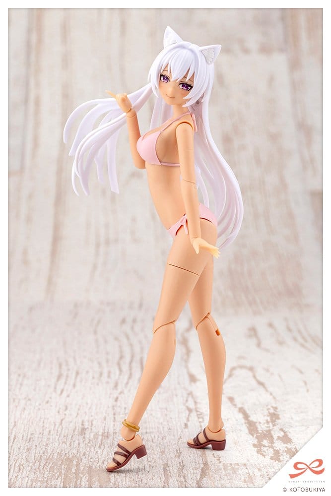 Sousaishojoteien Maqueta Plastic Model Kit 1/10 Animal Ears Emulator Swim Style Dreaming Style Twilight Cat 17 cm