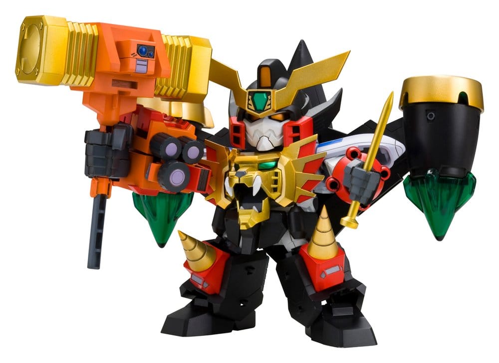 The King of Braves GaoGaiGar D-Style Maqueta Plastic Model Kit Star Gao Gai Gar (Reproduction) 11 cm