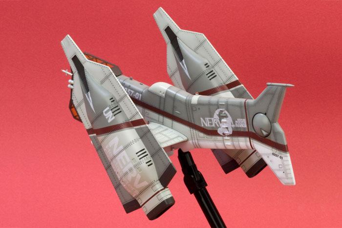 Evangelion: 3.0 Maqueta Plastic Model Kit 1/100 Vertical Take-Off & Landing Aircraft YAGR-N101 (Reproduction) 19 cm