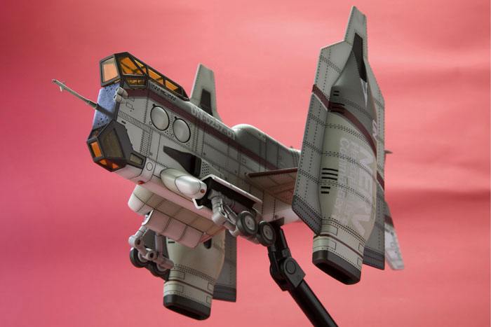 Evangelion: 3.0 Maqueta Plastic Model Kit 1/100 Vertical Take-Off & Landing Aircraft YAGR-N101 (Reproduction) 19 cm