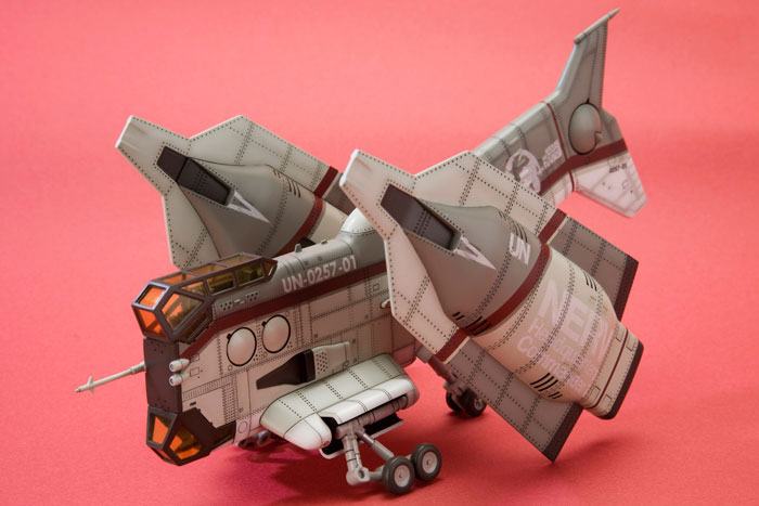 Evangelion: 3.0 Maqueta Plastic Model Kit 1/100 Vertical Take-Off & Landing Aircraft YAGR-N101 (Reproduction) 19 cm