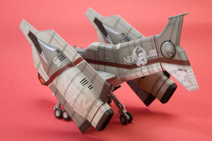 Evangelion: 3.0 Maqueta Plastic Model Kit 1/100 Vertical Take-Off & Landing Aircraft YAGR-N101 (Reproduction) 19 cm