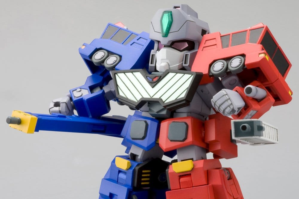 The King of Braves GaoGaiGar Maqueta Plastic Model Kit D-Style Cho Ryu Jin (Reproduction) 10 cm