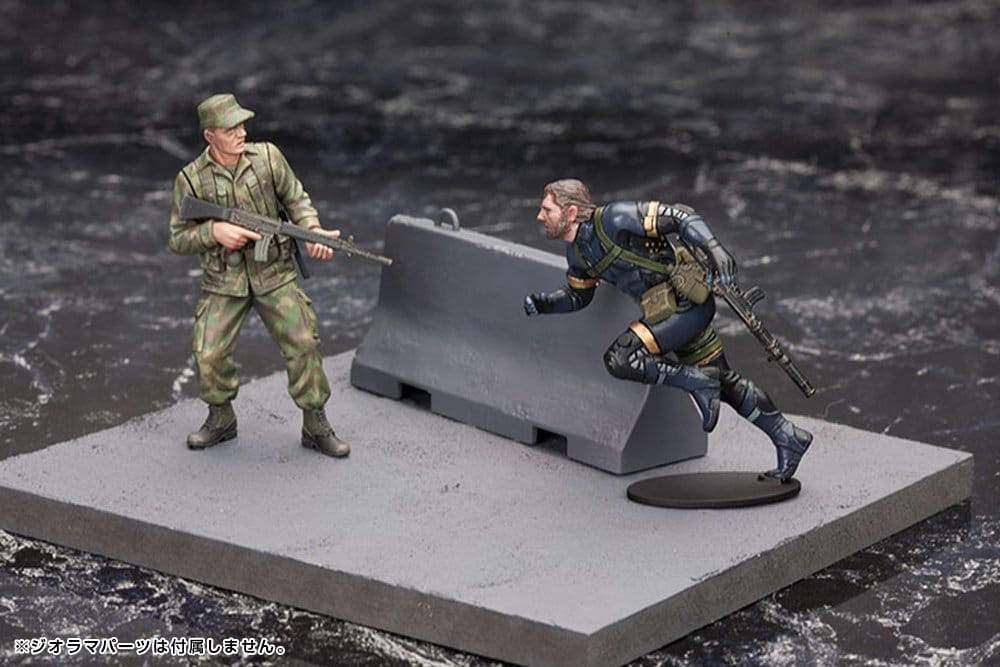 Metal Gear Solid V Figuras Plastic Model Kit 1/35 Metal Gear Solid Ground Zero Set 5 cm