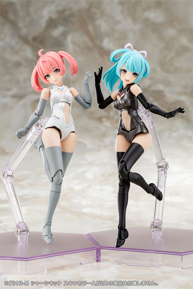Megami Device Accesorios B1R-M Chassis Kit Skin Color A (Reproduction) 14 cm