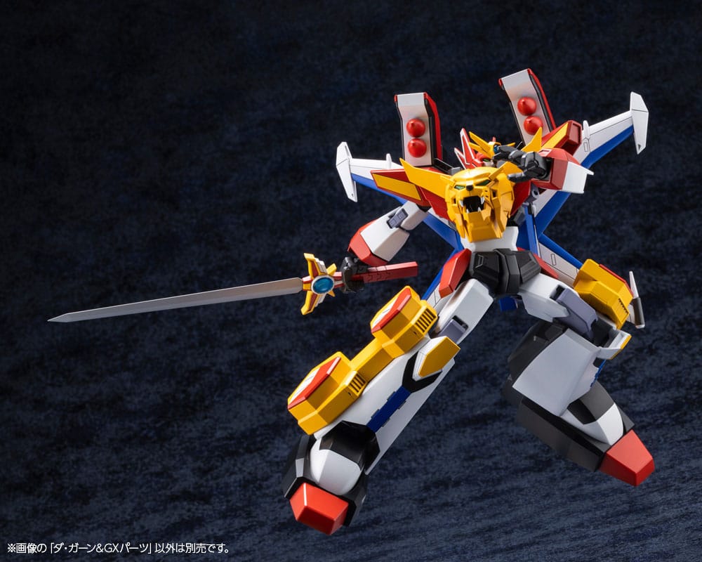 The Brave Fighter of Legend Da-Garn Maqueta Plastic Model Kit Da-Garn & GX Parts (Reproduction) 11 cm