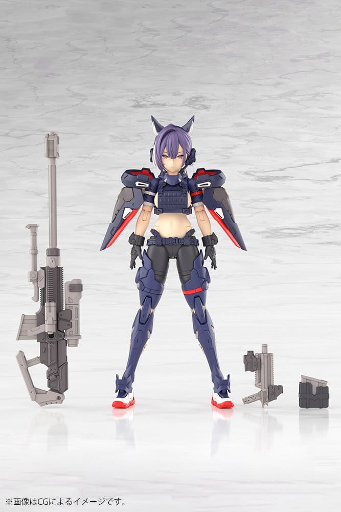 Megami Device Maqueta Plastic Model Kit 1/1 Yggdrasis Skoll Sharpshooter 16 cm