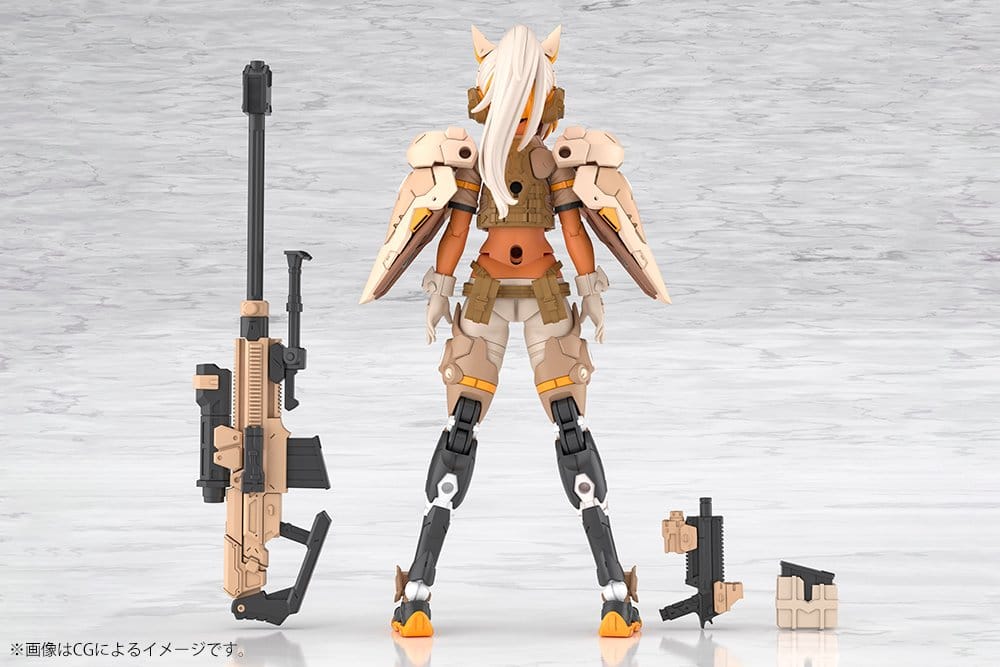 Megami Device Maqueta Plastic Model Kit 1/1 Yggdrasis Skoll Sharpshooter Tempest 16 cm