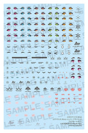 Megami Device M.S.G. Accesorios para Maquetas Plastic Model Kit Yggdrasis Garm Ripper Avalanche Eye Decal Set