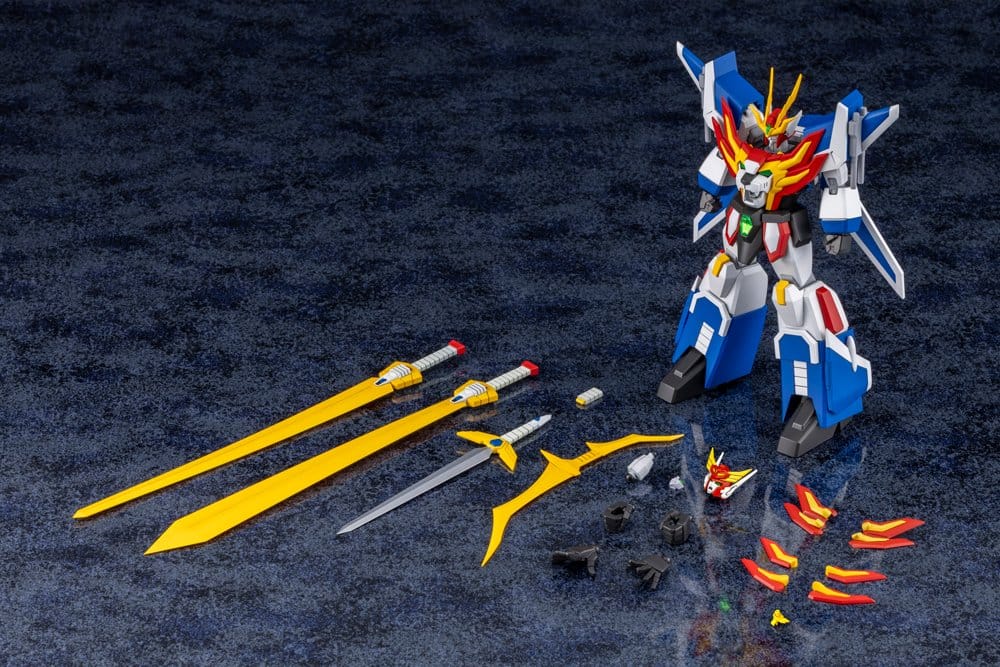 The Brave Fighter Exkizer Maqueta Plastic Model Kit Great Exkizer Full Edition 18 cm