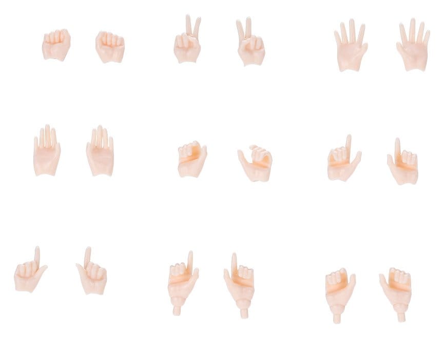 Megami Device M.S.G. Accesorios para Maquetas Plastic Model Kit 09 Hand Set Skin Color C Frikytopia