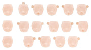 Megami Device M.S.G. Accesorios para Maquetas Plastic Model Kit 1/1 10 Face Set Puni Mofu 01 Skin Color C