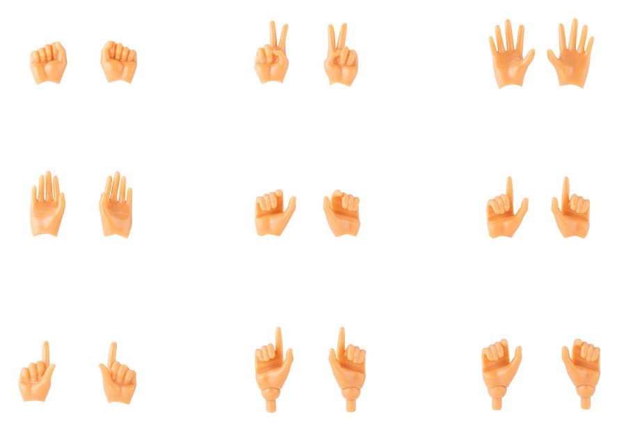 Megami Device M.S.G. Accesorios para Maquetas Plastic Model Kit 1/1 09 Hand Set Skin Color E Frikytopia