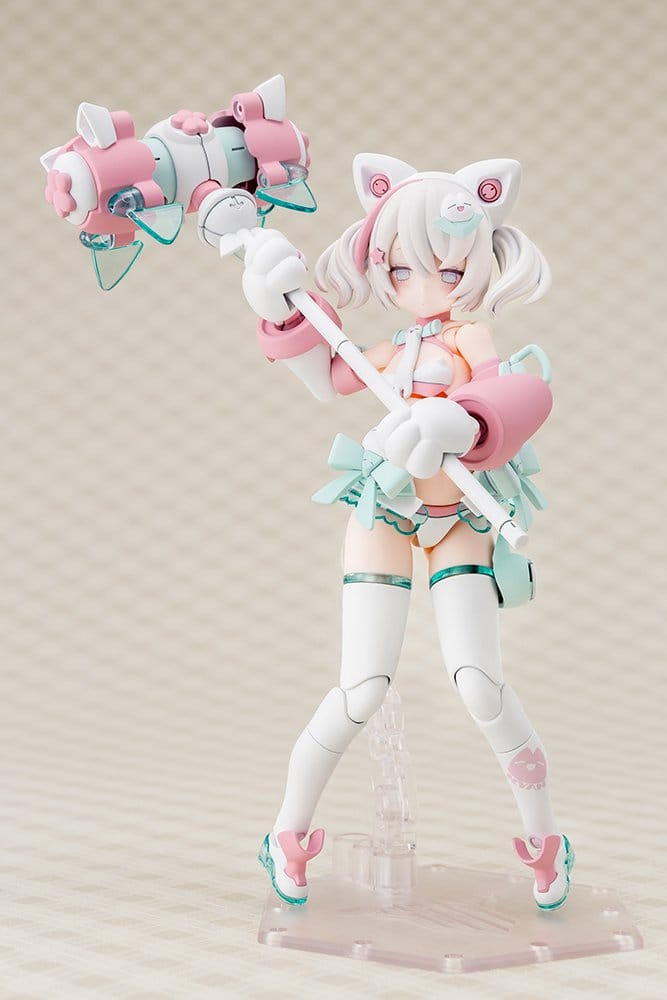 Megami Device Maqueta Plastic Model Kit 1/1 Puni Mofu Shiro Mao 14 cm