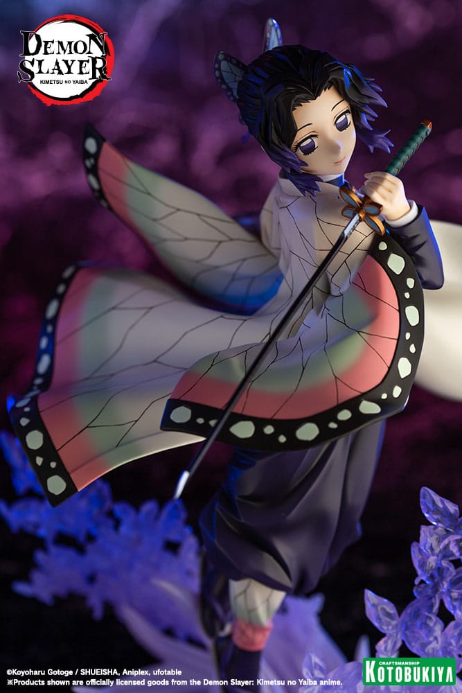 Demon Slayer: Kimetsu no Yaiba Estatua ARTFXJ PVC 1/8 Shinobu Kocho 25 cm