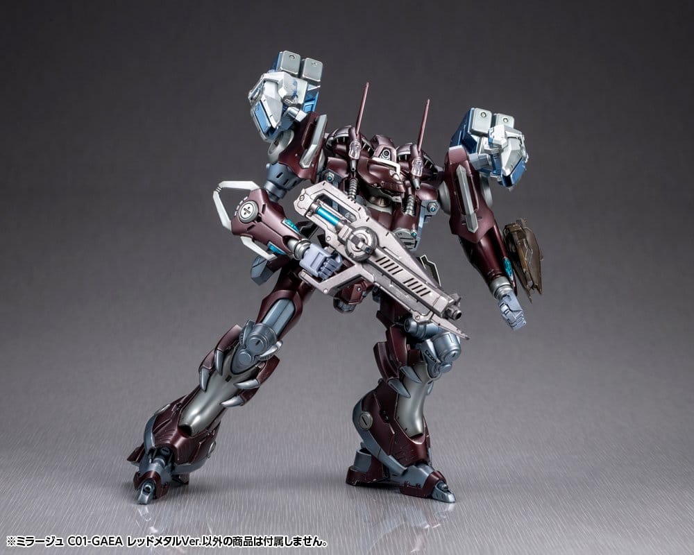 Armored Core Maquete Plastic Model Kit 1/72 Mirage C01-Gaea Red Metal Ver. 16 cm