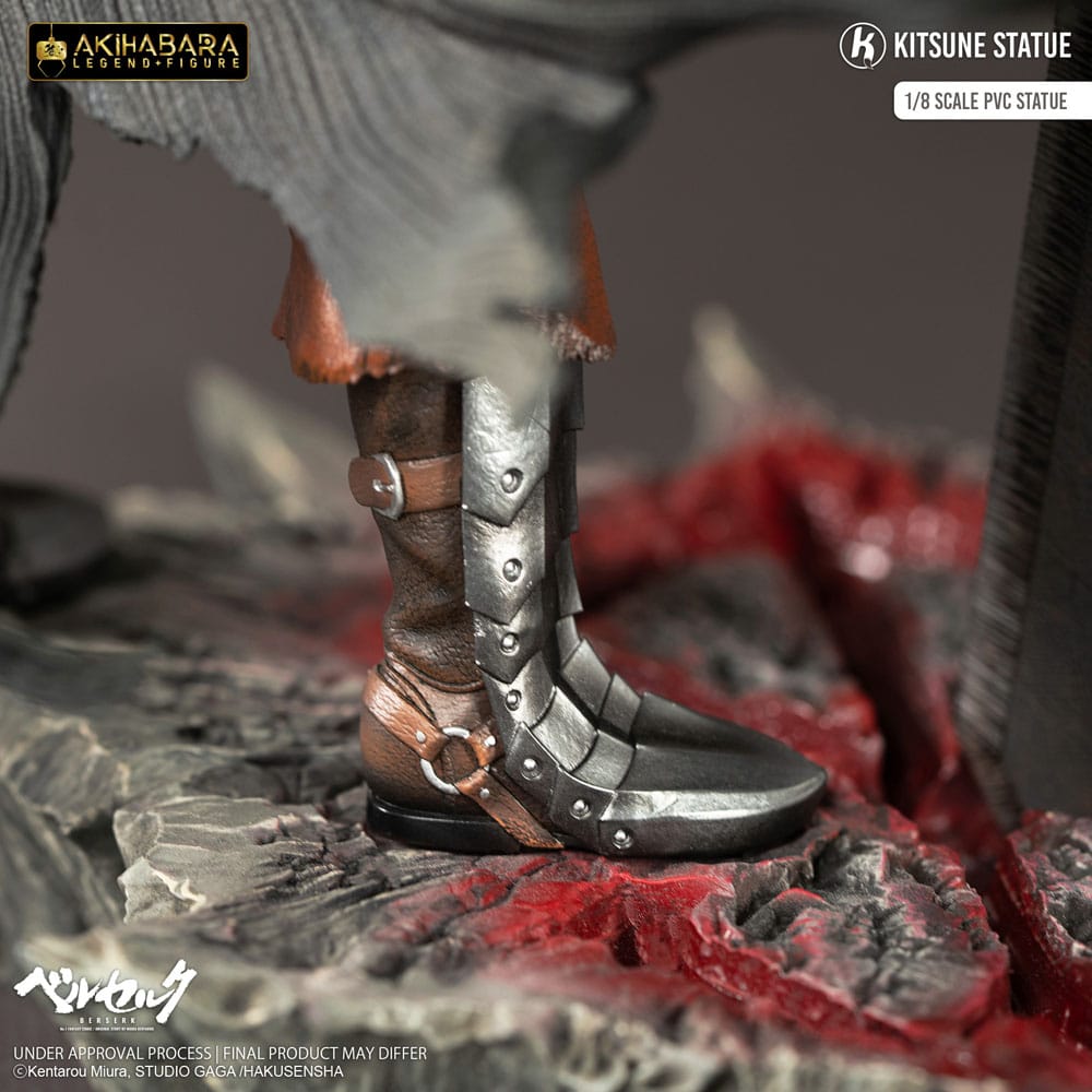 Berserk Estátua PVC Akihabara Legend Figure 1/8 Guts 30 cm