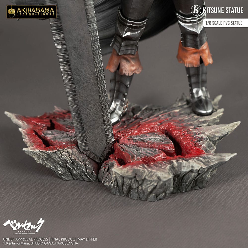 Berserk Estátua PVC Akihabara Legend Figure 1/8 Guts 30 cm