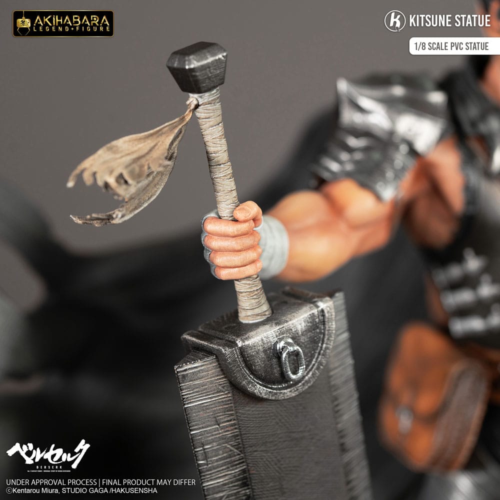 Berserk Estátua PVC Akihabara Legend Figure 1/8 Guts 30 cm