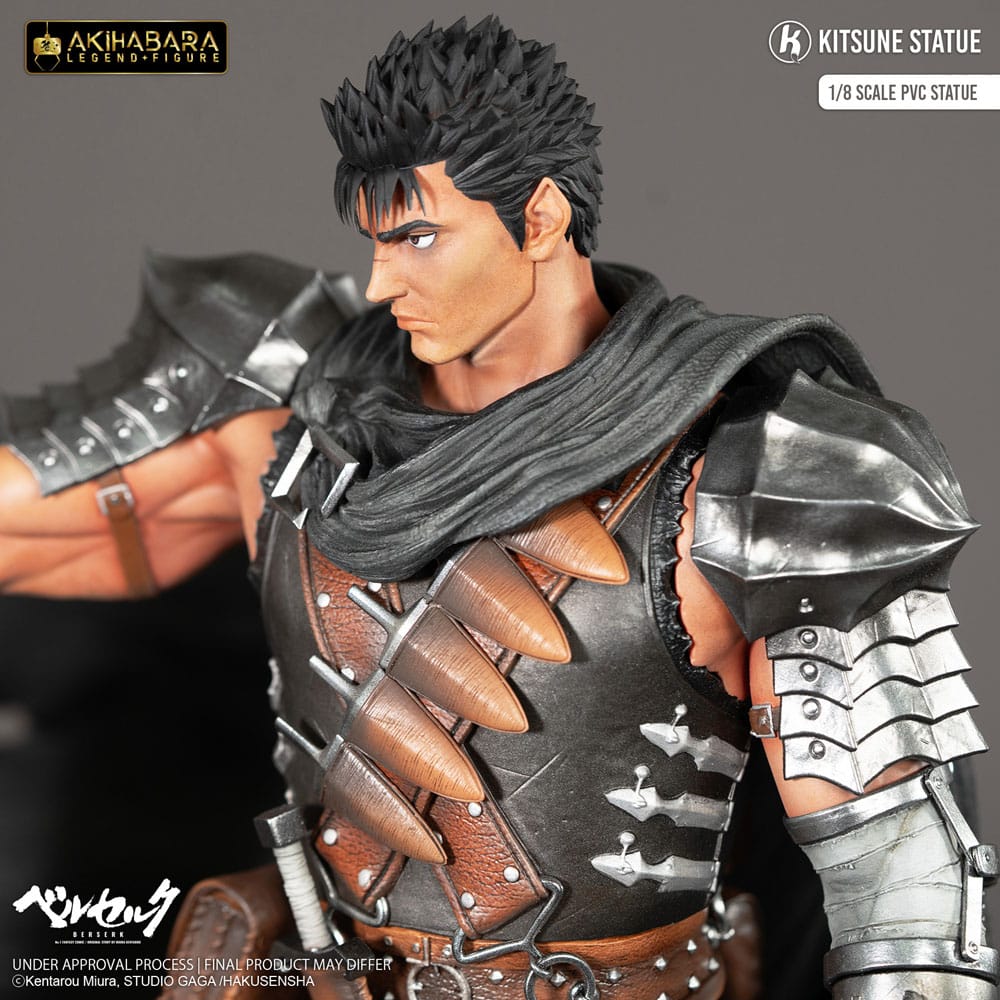 Berserk Estátua PVC Akihabara Legend Figure 1/8 Guts 30 cm