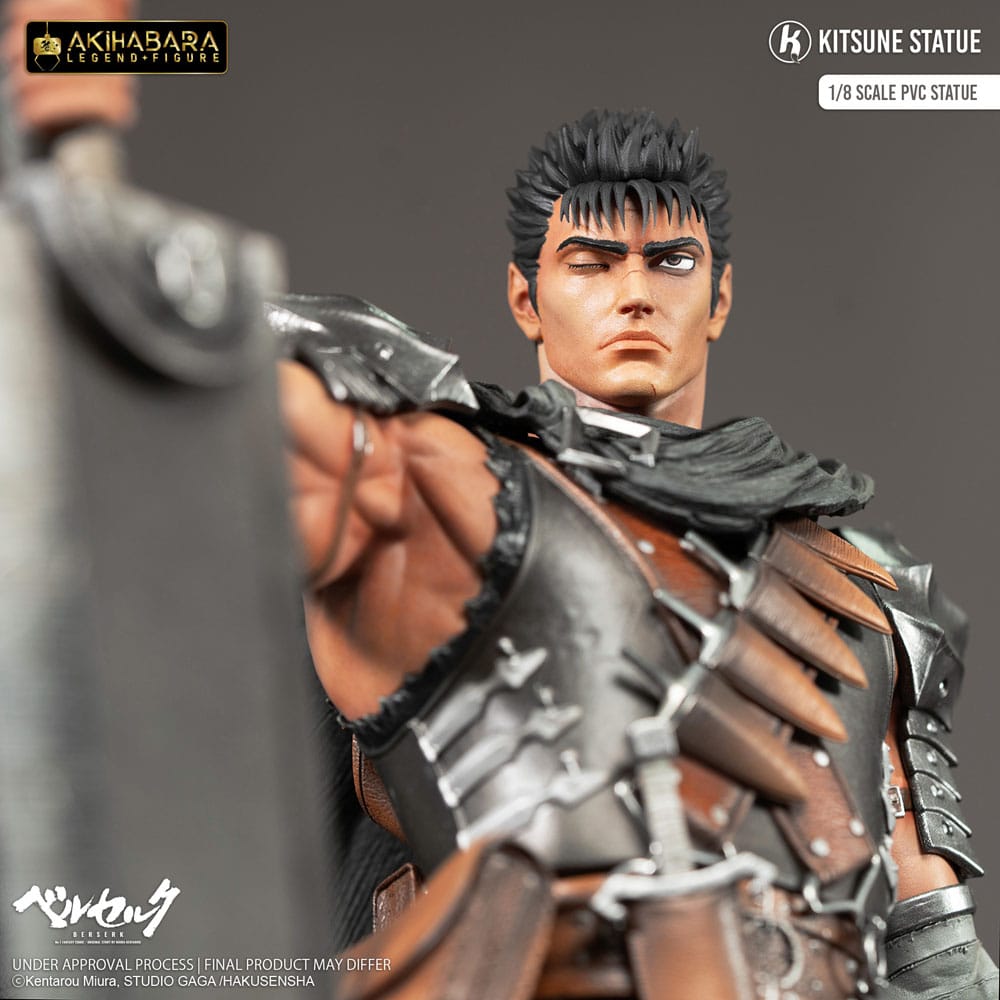 Berserk Estátua PVC Akihabara Legend Figure 1/8 Guts 30 cm