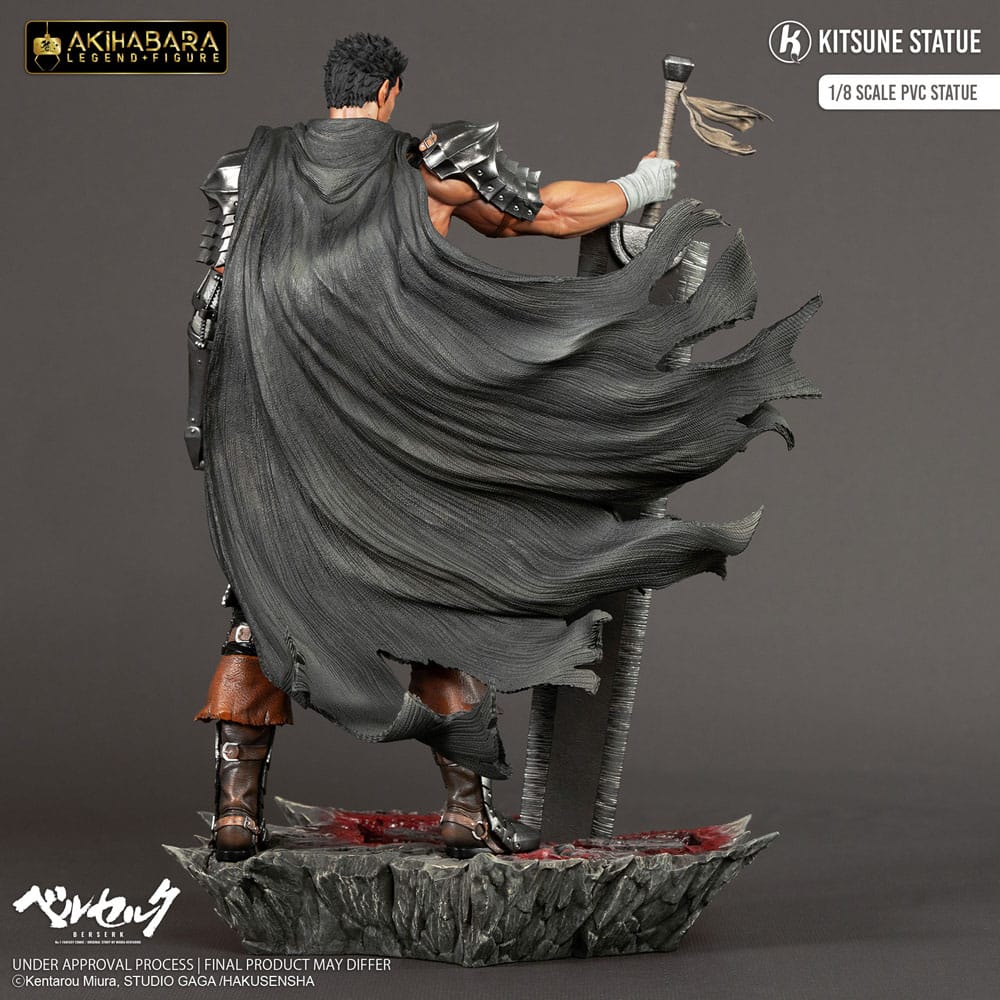 Berserk Estátua PVC Akihabara Legend Figure 1/8 Guts 30 cm