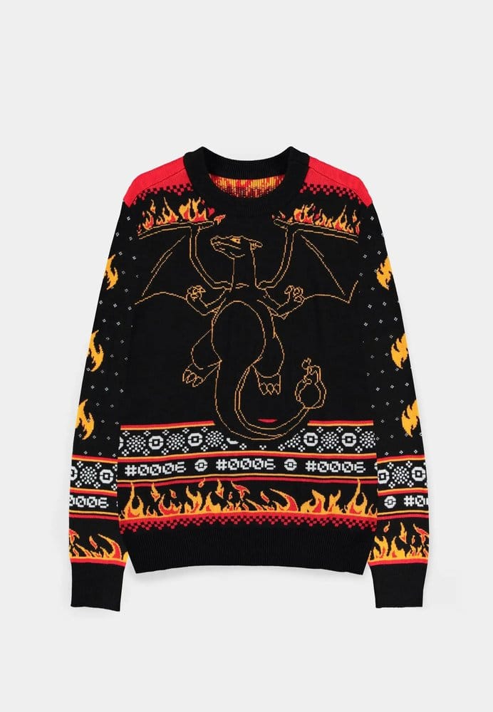 Pokémon Sudadera navideña Charizard Talla XXL