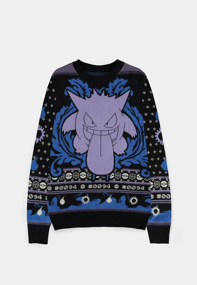 Pokémon Sudadera navideña Gengar Talla XXL