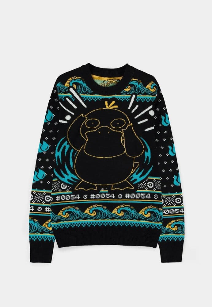 Pokémon Sudadera navideña Psyduck Talla L