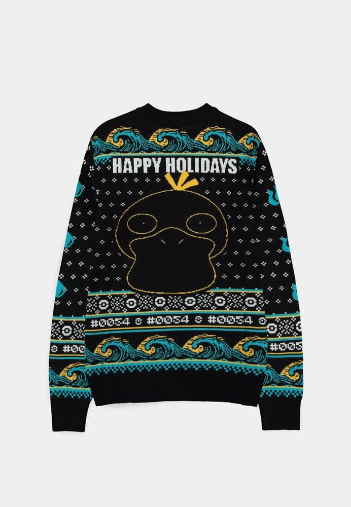 Pokémon Sudadera navideña Psyduck Talla XL