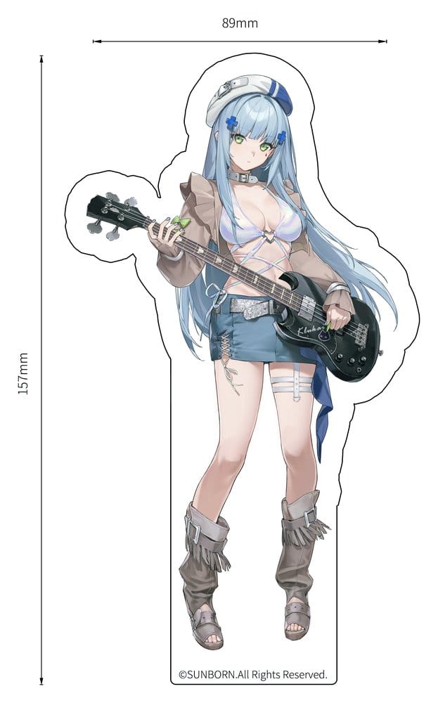 Girls Frontline Figura PVC 1/6 Netsurou Kaisou Series Klukai 10th Anniversary Ver. 28 cm