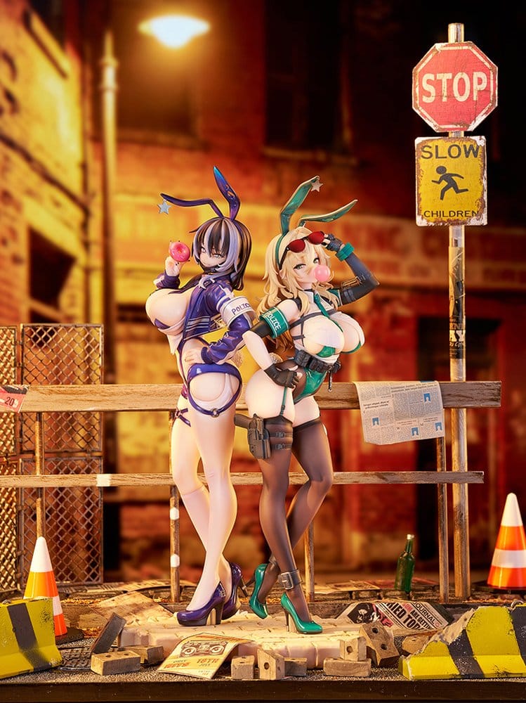 Original Character Figura 1/6 Bunny Cops_02 Illustration by CheLA77 30 cm