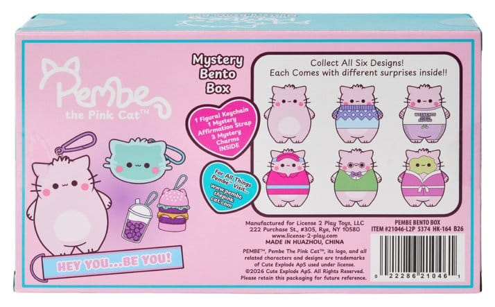 Pembe llavero Blind Box 8 cm Bento Box Surtido (8)