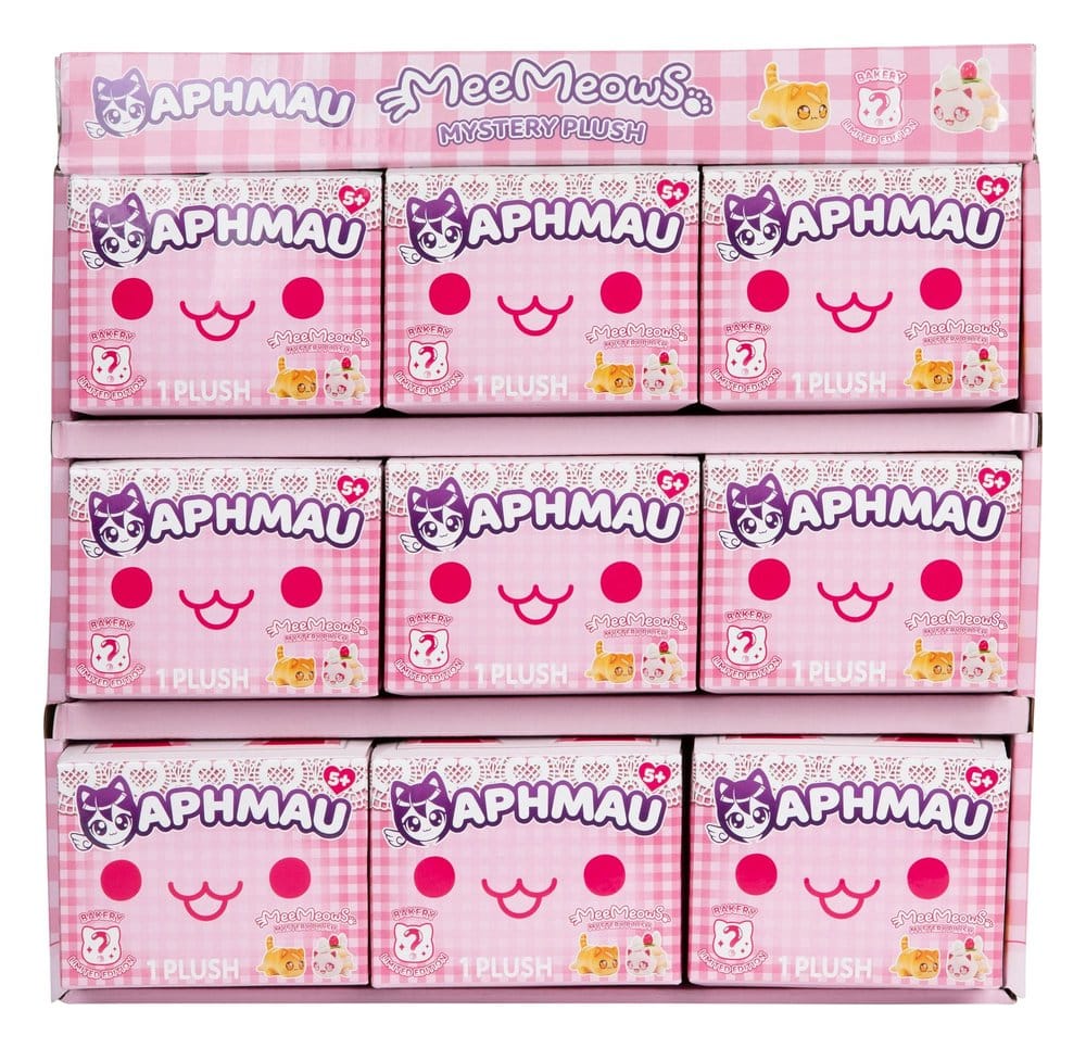 Aphmau Bakery Peluche Mystery Meemeow Series 10 15 cm Blind Box Display (9) Frikytopia