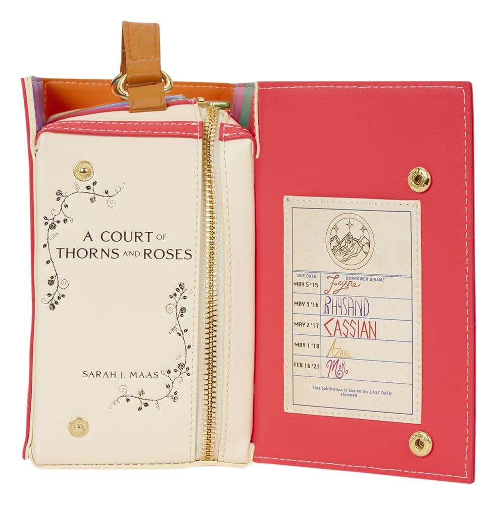 Uma Corte de Rosas e Espinhos by Loungefly Bolsa Tiracolo Série de Livros