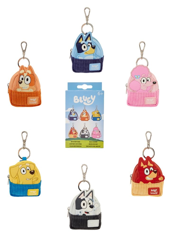 Bluey by Loungefly Llavero Blind Box Mini Backpack Surtido (15)