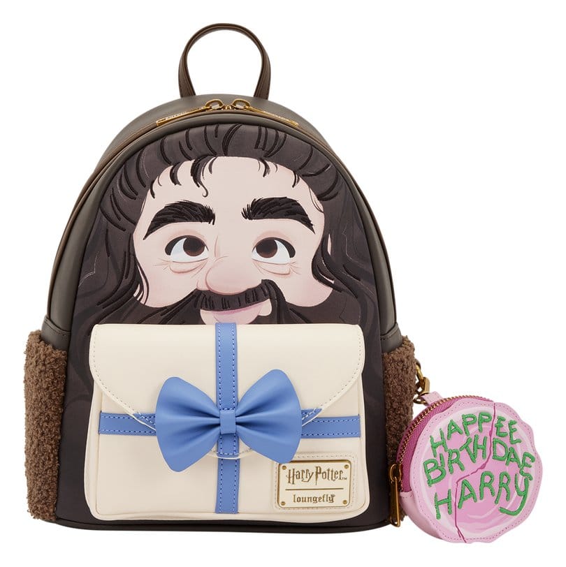 Harry Potter by Loungefly Mochila con monedero Mini Hagrid Birthday Cake