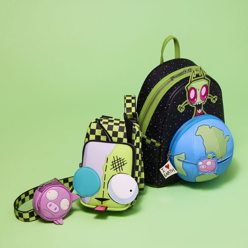 Nickelodeon by Loungefly Bandolera Invader Zim Gir Cellphone
