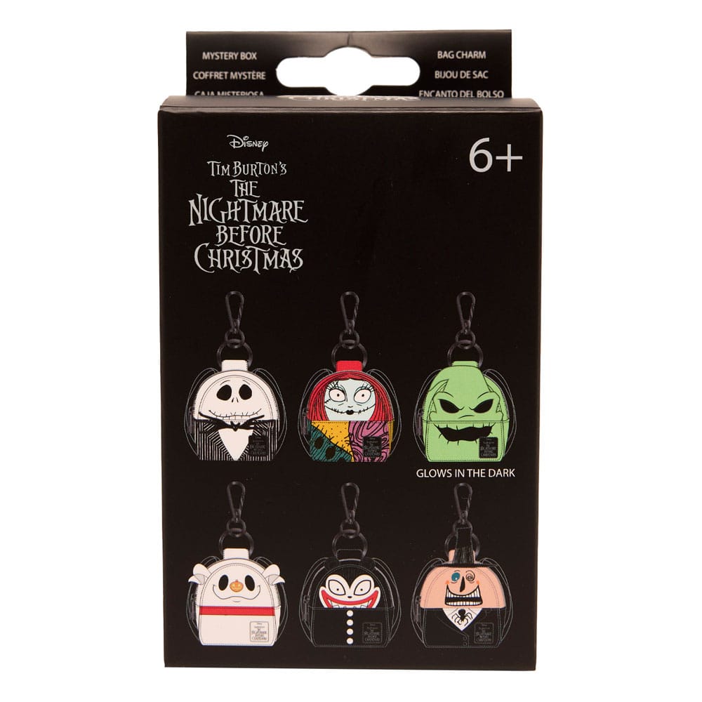 Pesadilla antes de Navidad by Loungefly encantos del bolso Mystery Box Expositor (15) Frikytopia