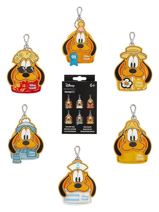 Disney by Loungefly Llavero Blind Box Pluto 95th Anniversary Mini Backpack Surtido (15)