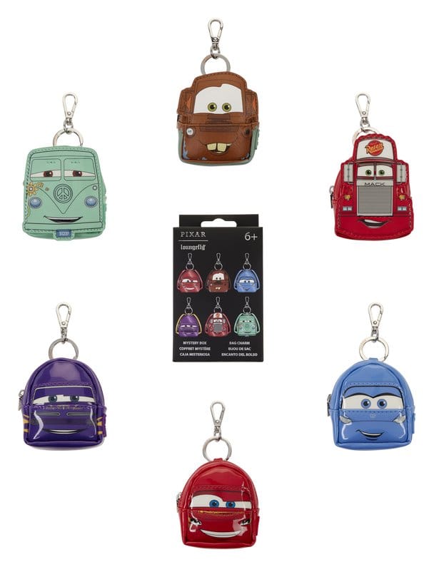Cars by Loungefly Llavero Blind Box 20th Anniversary Mini Backpack Surtido (15) Frikytopia